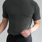 Camiseta de cuello alto slim-fit para hombre-3